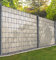 MyMaxxi Infinity Zaunsichtschutz - Beige Wolken - Sichtschutzstreifen für Doppelstabmattenzaun - Windschutz Sonnenschutz Blickdicht - Sichtschutz Garten Teil1-250x180cm