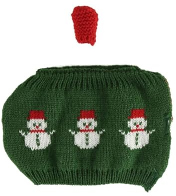 Niedlicher Acryl-Strick-Teewärmer für London Pottery, 2 Tassen, Geschenk