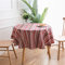 Bohemia Runde Tischdecke Home Party Tischdecke Mediterrane Baumwolle Leinen Kaffee Tee Tischdecken 150Cm/59In