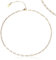 Damen Gliederkette ohne Anhänger • Feiner Edelstahl Choker Gold • Nachhaltiger Schmuck wasserfest • verstellbare Länge (32-44 cm)