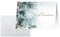 SIGEL DS086 Weihnachtskarten-Set Eucalyptus magic, A6 quer, 25 Karten mit Umschlägen, optimal zum Bedrucken, aus nachhaltigem Papier