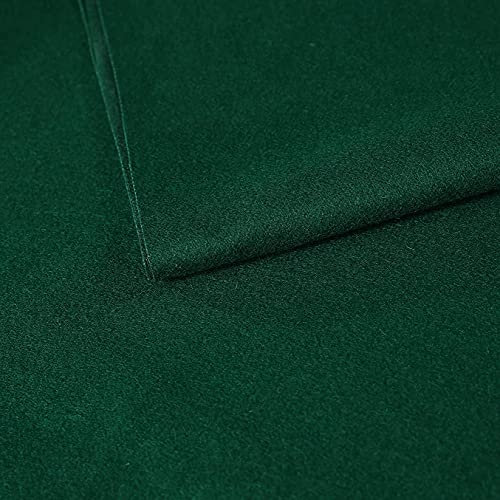 Billiard Tablecloth - Billardtuch Billardtisch Filz für Größe 6 7 8 oder 9 Fuß Farbe Dunkelgrün Pool Table Professional Durable(Size:for UK 6' Table)