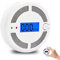 Mini Carbon Monoxide Alarm, 3x AAA Batteries NOT Included,Battery Powered CO Alarm with LCD Digital Display