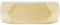 Fossil Herrenring, All Stacked Up Gold-Tone Edelstahl Siegelring