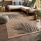 Paco Home Hochwertiger Outdoor Teppich Wetterfest & Pflegeleicht Jute-Sisal-Optik mit Fransen & Hoch-Tief-Effekt Langlebig für Terrasse, Balkon, Garten & Küche, Grösse:200x280 cm, Farbe:Beige 2
