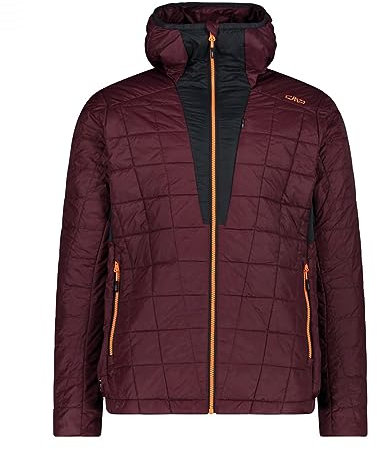 CMP Herren Hoodie Jacke, Burgundy, 52