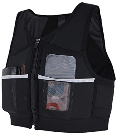 Veste Running Porte Telephone, Sac Gilet Course, Sac Poitrine Course | Sac À Dos À Eau pour Courir | Sac À Dos Poitrine | Hydratation Légère du Course, Sac Gilet