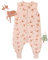 JiAmy Baby Schlafsack mit Füße 0.5 Tog, 100% Reine Baumwolle Weiche Schlafsäcke Ohne Ärmeln Sommer Kinder Schlafsack Kinder für Jungen Mädchen 2-3 Jahre, Braunes Rehkitz