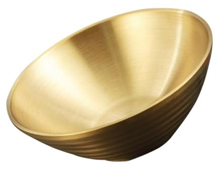TOPBATHY Edelstahl Schüssel Japanische Ramen Nudeln 304 Isolierte Brei Schüssel-verbrühen