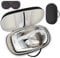 XINGFUDAO Medium Carrying Case for Meta Quest 3/3S /Pico 4 Ultra, Travel Bag Compatible with Elite Head Strap and Accessories, Hard Box Suitable for Protection and Storage (Black, M)