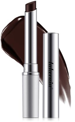 Honey Lipstick, Black Hydrating Tinted Lip Balm For Dry Lips, Nourishing Natural Dark Cherry Tint Lipstick Lip Care Makeup (# Black)