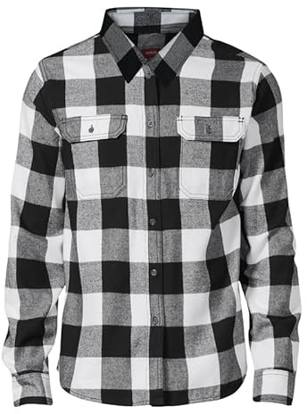 Vasego Men’s Flannel Shirt, Long Sleeve Regular Fit Cotton Lumberjack Shirt with Button-Down Pockets – Classic, Soft, and Comfortable Plaid Shirt for Everyday Wear