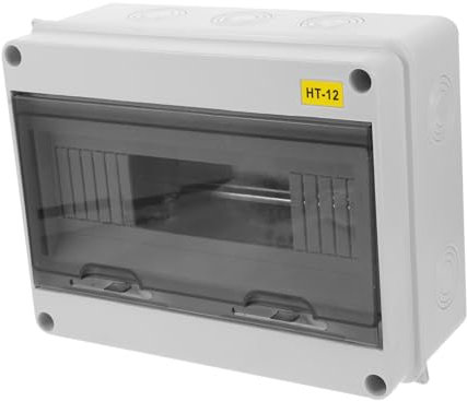 Uonlytech Wasserdichter Anschlusskasten Aus Kunststoff Für Außenbereich Schaltkasten Mit Abdichtung Stromverteilerkasten Für Verschiedene Anlässe Fundamentkasten Mit Verstellbaren Führungssc