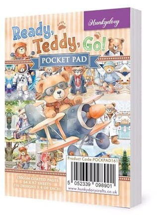 Hunkydory - Pocket Pads (Ready Teddy Go)