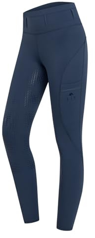 ELT Reitleggings Hanna High Waist, denimblau, Gr. 40