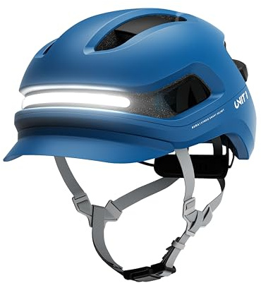 UNIT 1 Aura Smart E-Bike Helm mit Blinkern & Bremslicht | MIPS Smart-Fahrradhelm: Blinker, integrierte Lichter & Sturzerkennung