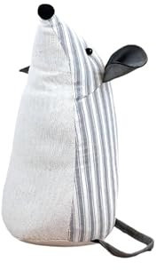 Striped Mouse Door Stop, 26cm