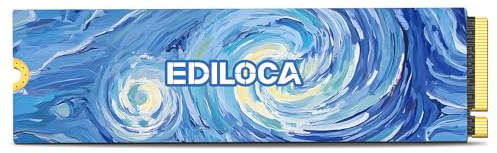 SSD 2TB NVMe PCIe 5.0x4, Fino a 14.000 MB/s Lettura e 10.000 MB/s Scrittura, con Cache DRAM LPDDR4 2GB e SLC Dinamica, M.2 2280 3D TLC Per Gaming, Editing Video 4K/8K, PC/Notebook (EN1400 Pro)