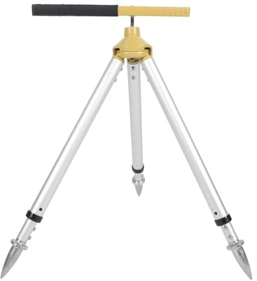 Cocoarm Total Station Tripod Stand, Aluminum Alloy Adjustable 46 to 60cm Survey Tripod Stand