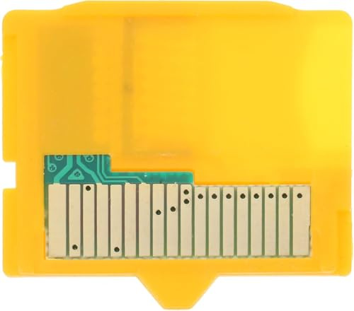 Niltracy Micro allegato,Adattatore da fotocamera a scheda,Adattatore di memoria per Micro HC giallo