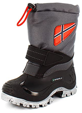 Spirale Morten Schneestiefel, Grau, 24 EU