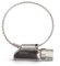 i-mex 10 Stck Edelstahl Schlauchschellen V2A, Bandbreite 12 mm, Durchmesser 40-60 mm, DIN 3017, W4 Qualitt, Silber