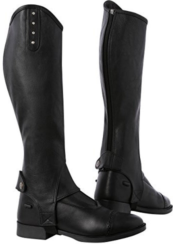 Norton 913107202 Strass Halbchaps, Schwarz, Größe S