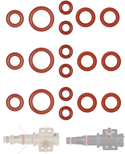 Snapworld-Kaffee Dichtung O-Ringe für Philips Saeco Gaggia Kaffeemaschine, Spar Vorteil 18 Dichtungsringe für Supportventil Auslaufventil Auslaufstutzen HD RI SM SUP EP HD & Baugleiche Modelle