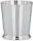 versilberter Schnapsbecher Ø 5.5 cm - kleiner Silberbecher glatt poliert - 5.5 cm hoher silberner Trinkbecher ideal für Partys, Feiern, Hochzeiten, Jubiläen oder Silvester