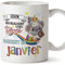 MUGFFINS Tazza Compleanno Koala gennaio (in francese)