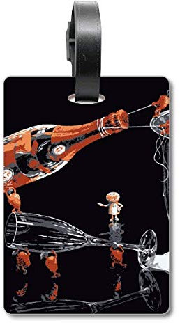 Seau à Glace décoratif en Verre pour Valise de Voyage