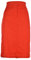 Luisa Viola Gonna Cotone Rosso Donna Taglie COMODE (Elena Miro) Donna 41