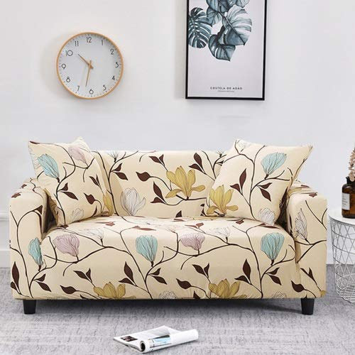 uyeoco Sofa überwürfe Sofabezug Elastische Stretch 1/2/3/4 Sitzer, L Form Sofahusse Modern Abdeckung mit Rutschfester Couchbezug Ecksofa Sesselbezug Stretchhusse Möbelschutz