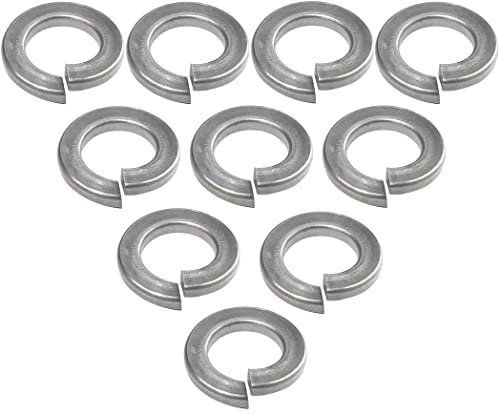 AERZETIX - C48798 - Juego de 10 arandelas Grower freno de resorte - M5 - en acero inoxidable A2 - DIN127 - bricolaje