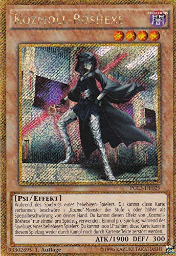PGL3-DE025 - Kozmo-Guthexe - Gold Secret Rare - DE - im Set mit Ultrapro Toploader - Yugioh