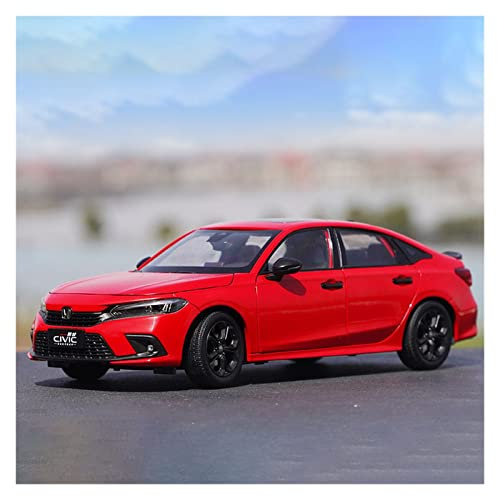 ZHONGNAN 1/18 Für Honda Civic Elfte Generation 2022 Metall-Druckguss-Hochsimulations-Coupé-Automodell