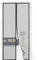 Mosquitera Puerta Magnetica 90x210cm, Último Modelo 2023, Mosquitera Magnética para Puertas Cortina de Sala de Estar la Puerta del Balcón Puerta Corredera de Patio, Negro