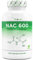 NAC - N-Acetyl L-Cystein 180 Kapseln mit je 600 mg - 6 Monatsvorrat - Ohne Zusätze - Vegan - Hochdosiert - Premium Qualität