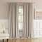 DUALIFE 132 Inch Extra Long Curtains Rod Pocket/Back Tab,Triple Weave Microfiber Room Darkening Blackout Privacy Draperies W52 x L132 inch 2 Panels