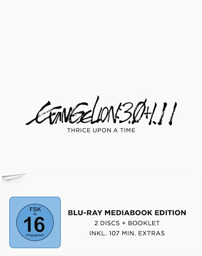 Evangelion: 3.0+1.11 Thrice Upon a Time [Blu-ray] (Mediabook Special Edition)