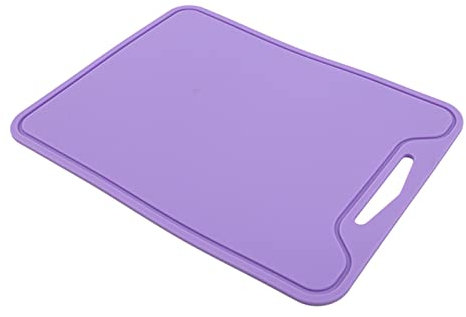 , Tabla de cortar Tabla de cortar de silicona Cocina de grado alimenticio Tabla de cortar de alta temperatura Bandeja de tabla de cortar