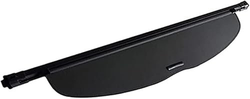 GAMIRA Auto Laderaumabdeckung Kofferraum für Nissan X Trail T32 X-Trail 2014-2020, Einziehbar Kofferraumabdeckung Hutablage Kofferraum Schutz Abdeckung Rollo, B-Black