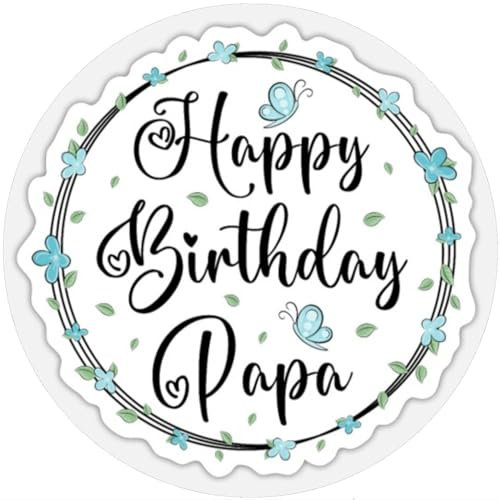 Fondant Tortenaufleger Tortenbild Geburtstag GEBURTSTAG Papa