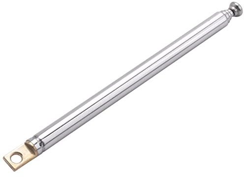 BYCUFF Antenne pour la Radio FM 5 Sections telescopiques 307mm 12