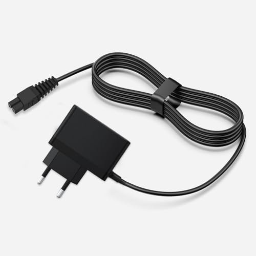 Yattoper Ladegeräte Kompatibel mit Gardena Set ClassicCut Li 9853/9854/9855 ComfortCut Li 9856/9857/9858 Grasschere,schwarz (Nicht kompatibel mit AkkuCut Li und USB-C Anschluss)
