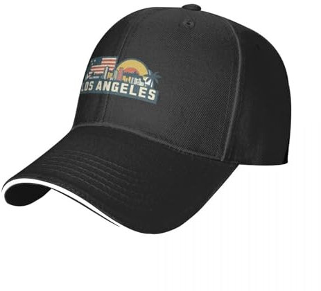 LYLQSSYS Los Angeles, Kalifornien Logo Emblem Baseball Cap |-F-| Vintage Anime Herren Baseball Damen Geschenk
