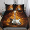 AAPZY Gitarre Bettwäsche Premium Atmungsaktive Angenehme Bettbezüge, Mikrofaser Bettdeckenbezug, Erwachsene Kinder 2teilig Bettbezug + Kissenbezug Single (135x200cm)