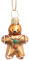 SIKORA BS819M Mini Printenmännchen Christbaumschmuck Glas Figur Weihnachtsbaum Anhänger - Premium Line