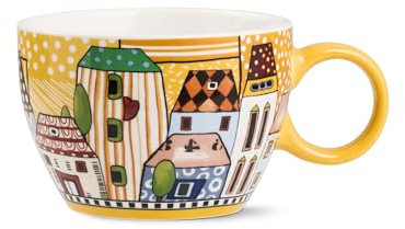 Egan Tazza Colazione Paese Mio Giallo ml. 460