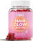 yuicy® 10.000 µg Biotin hochdosiert - Zuckerfreie Haar Vitamine mit Niacin, Vitamin C, Zink für Haut Haare Nägel - Haarwachstum Beschleunigen - Yuicy Hair Glow Haarvitamine Vegan 60 Stück